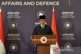 Menlu soroti penguatan kerja sama ekonomi RI-Turki saat temui Erdogan