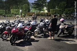 Polisi mengamankan puluhan pembalap liar di Semarang