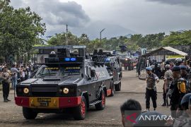 Jelang el clasico Persib melawan Persija, pengamanan diperketat di areal Stadion GBLA