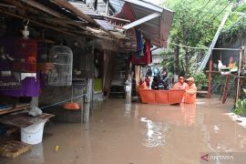 Ketinggian banjir di Jalan NIS turun menjadi 65 cm