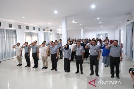 Kanwil Kemenkum Babel ikuti apel bersama awal tahun 2026 secara virtual