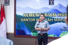 Kanwil Kemenkum apresiasi Pemprov Malut capai nilai baik indeks reformasi hukum