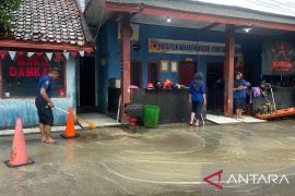 Kantor BPBD dan Damkar Kabupaten Serang ikut terendam banjir