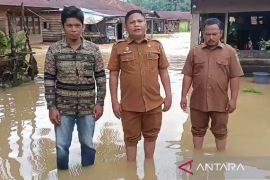 Tiga desa di Kecamatan Sosa Julu Padang Lawas tergenang banjir