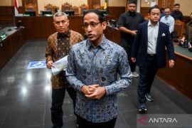 Nadiem Makarim kecewa eksepsinya di kasus korupsi "Chromebook" ditolak