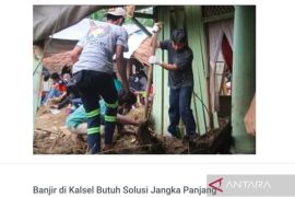 Firman Yusi: Banjir di Kalsel butuh solusi jangka panjang
