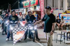 Honda Babel gelar "Nocturnity Riding" di Tanjungpandan