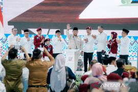 Presiden mengapresiasi Perpusnas saat ke Sekolah Rakyat