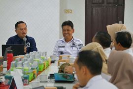 Wabup HSS hadiri koordinasi tindak lanjut penilaian publik Ombudsman