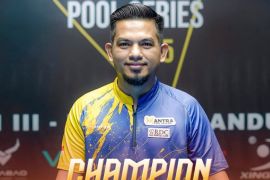 Pebiliar Jefry Zen peringkat satu Ranking Nasional Pool Putra 2025