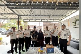 Imigrasi Pangkalpinang kunjungi Purnabakti di Hari Bhakti Imigrasi