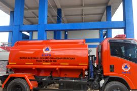 BPBD Belitung terima hibah mobil tangki dari BNPB