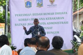 Pemkot Jakpus-Baznas bangun kembali rumah warga terdampak kebakaran