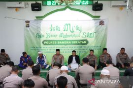 Kapolres Bangka Selatan: Peringatan Isra Mi'raj momentum tingkatkan keimanan dan ketakwaan