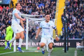 Inter Milan kokoh di puncak klasemen usai taklukkan Udinese 1-0