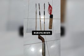 Polres Malra tetapkan satu tersangka kepemilikan senjata tajam ilegal