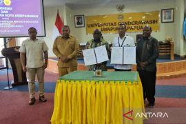 KemenHAM dan Uncen Jayapura teken MoU penguatan pendidikan HAM