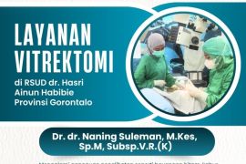 RSUD Hasri Ainun Habibie Gorontalo buka layanan Vitrektomi