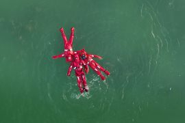 Menjajal berbagai olahraga es dan salju di Ningxia, China