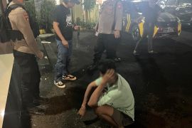 Ribut di kawasan Stadion Ternate, satu pria diamankan