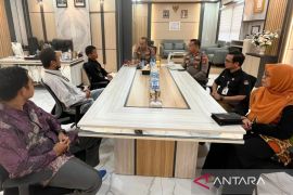 KPU dan Polres Bangka Barat tingkatkan mitigasi keamanan pra pemilu