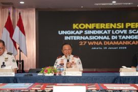 Imigrasi bongkar sindikat \"love scamming\" internasional di Tangerang