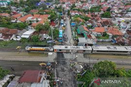 Dua perjalanan KA jalur utara masih dibatalkan akibat banjir Pekalongan