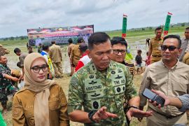 Kodam XXI/Radin Inten inisiasi tanam padi untuk ketahanan pangan