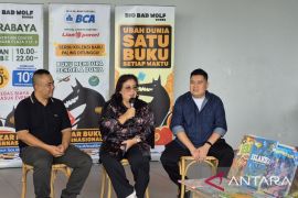 Pameran buku BBW 2026 Surabaya hadirkan lebih dari lima juta judul