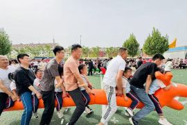 Keluarga di China kian aktif berolahraga berkat program olahraga