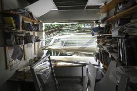 Kerusakan akibat serangan AS di Institut Penelitian Ilmiah Venezuela