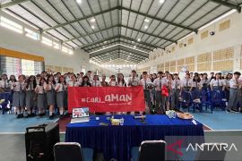 AHM dan Honda Babel edukasi keselamatan berkendara pelajar SMA Santo Yosef