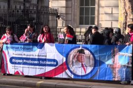 Diaspora Indonesia berkerumun sapa Prabowo di Downing Street