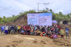BSI Maslahat-BSI bangun 35 Recycle House untuk penyintas tanah bergerak-longsor di Sukabumi