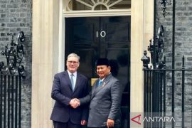 At 10 Downing Street, Prabowo meets PM Starmer for second time