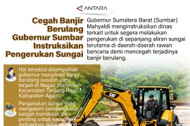 Cegah Banjir Berulang, Gubernur Sumbar Instruksikan Pengerukan Sungai