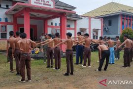 Satpol PP Bengkulu bina puluhan pelajar cegah tawuran-kriminalitas