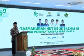 Kakanwil Kemenag Kaltara: HUT ke-25 BAZNAS Momentum Perkuat Sinergi dan Kepedulian Umat
