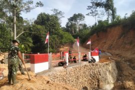 TNI AD rampungkan pembangunan jembatan armco di Sumut