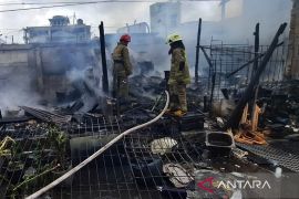 Kebakaran di Pademangan diduga akibat arus pendek listrik