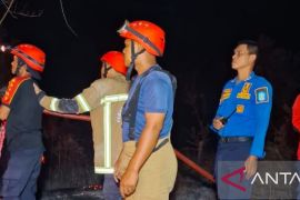 Damkar Bangka berhasil padamkan api di kawasan hutan Pantai Takari