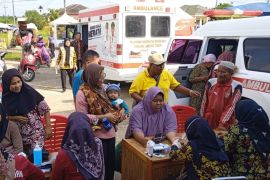 Dinas Kesehatan Tanjab Timur beri layanan keliling sasar pasar tradisional