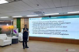 KLH hentikan sumber emisi delapan perusahaan di Jabodetabek