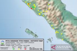 BMKG: 23 titik api karhutla terpantau di Aceh Barat, kebakaran diduga meluas 50 Ha