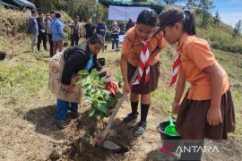 Kolaborasi PJT 1, Inalum konservasi di kawasan tangkapan air Danau Toba