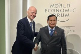 Di WEF Davos, Prabowo diundang FIFA hadiri Piala Dunia 2026