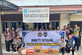 Lapas Pekanbaru Gelar Bakti Sosial di Panti Asuhan, Wujud Implementasi 15 Program Aksi Kemenimipas 2026