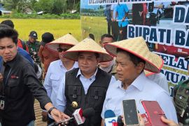 Wamentrans mendorong Desa Telang Rejo jadi lumbung pangan nasional