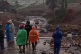 BPBD Purbalingga tangani banjir bandang di lereng Gunung Slamet