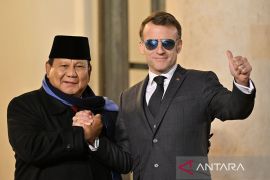 Macron ungkap fokus pertemuannya dengan Prabowo di Istana Elysee
